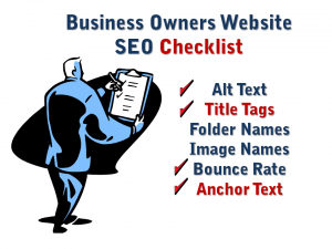 Internet Marketing Website SEO Checklist for Business Owners